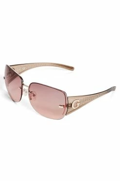 Outlet 🎉 Guess Factory Rimless Shield 👓 Sunglasses for 👩 women 🎉