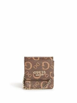 Best reviews of 👍 Guess Factory Logo Mini Pouch Crossbody for 👩 women ✔️