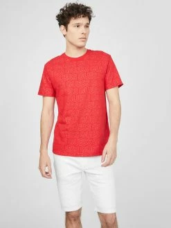 Cheapest ❤️ Guess Factory Nerwen Logo Tee for men ⭐