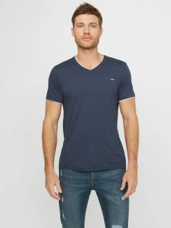 Best Sale 😍 Guess Factory Armin V-Neck Tee for men ❤️