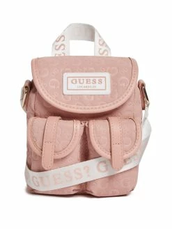 Flash Sale 🧨 Guess Factory Mini Faux-Leather Logo 🎒 Backpack for 👩 women 🔔