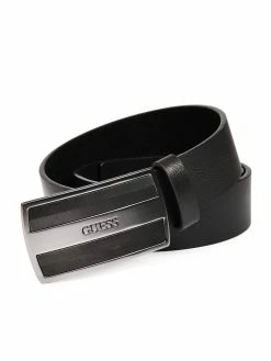 Deals ⭐ Guess Factory Chevron-Textured Plaque Belt for men 🥰