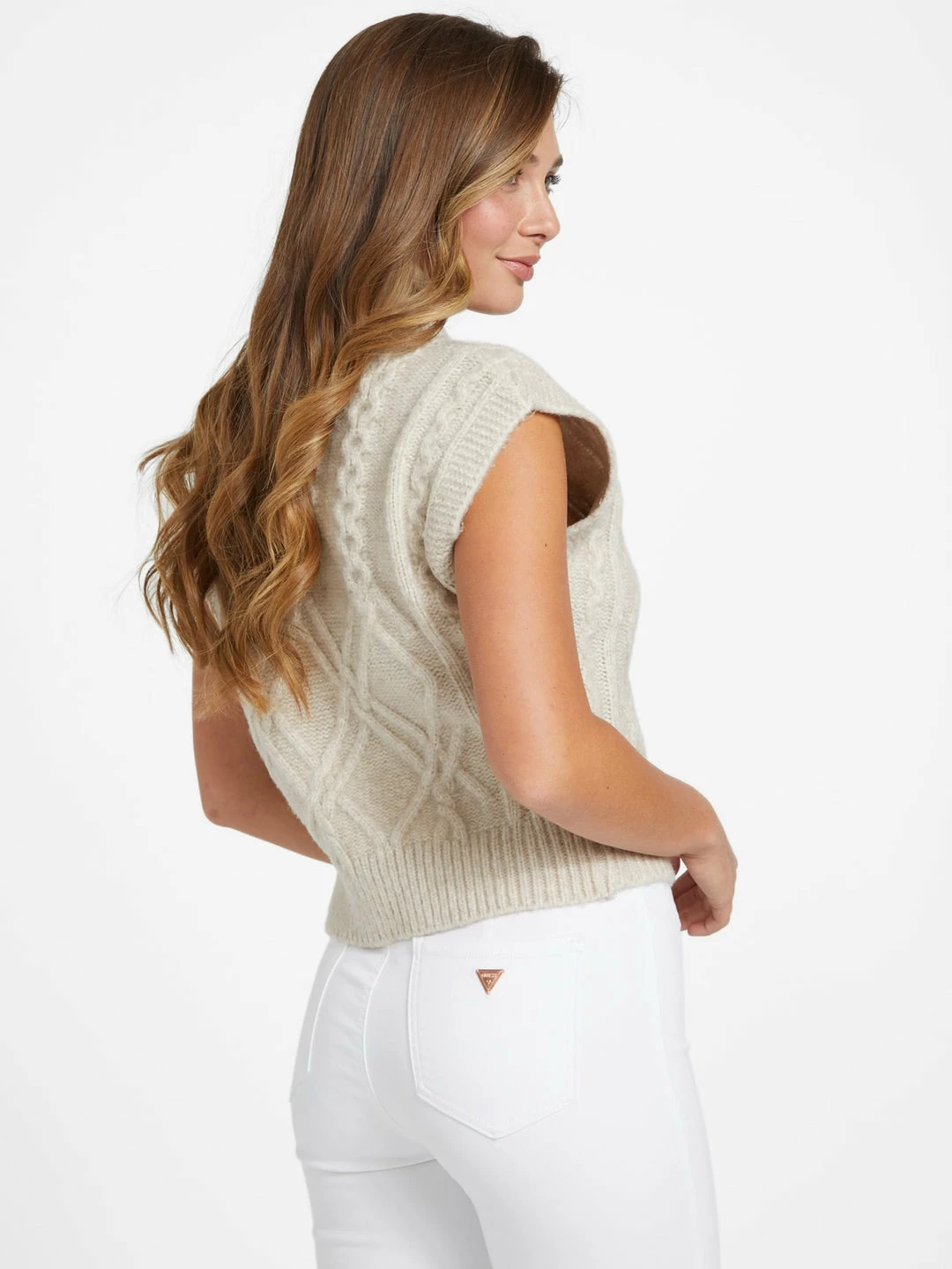 Best reviews of ⭐ Guess Factory Quest Wool-Blend Vest for 👩 women 🌟 - Image 5