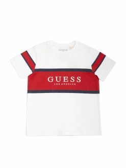 Brand new 🛒 Guess Factory Talon Logo Color-Block Tee (2-6) for kids ✨