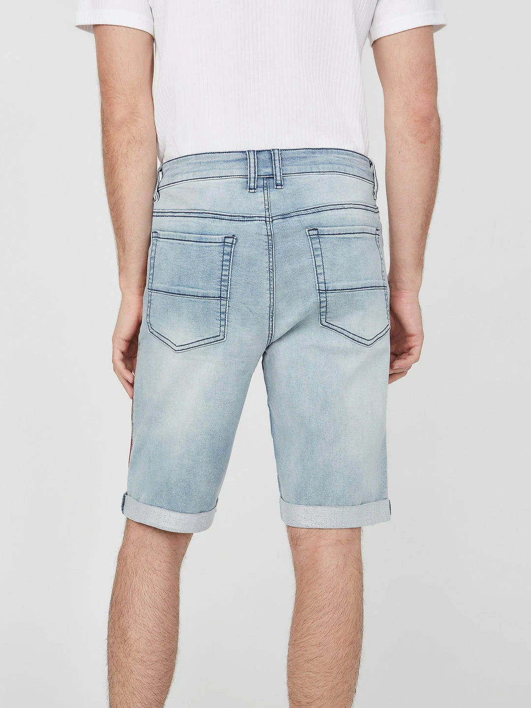 Best Sale ๐คฉ Guess Factory Eco Lancaster Denim Shorts for men ๐ - Image 4