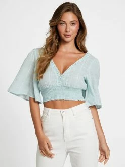 Best deal 😉 Guess Factory Angelika Top for 👩 women 🧨