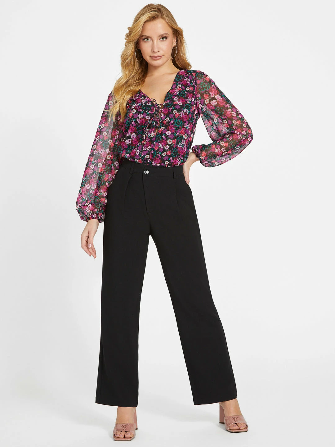 Wholesale 💯 Guess Factory Eco Jacky Long-Sleeve Bodysuit for 👩 women 👏 - Image 2