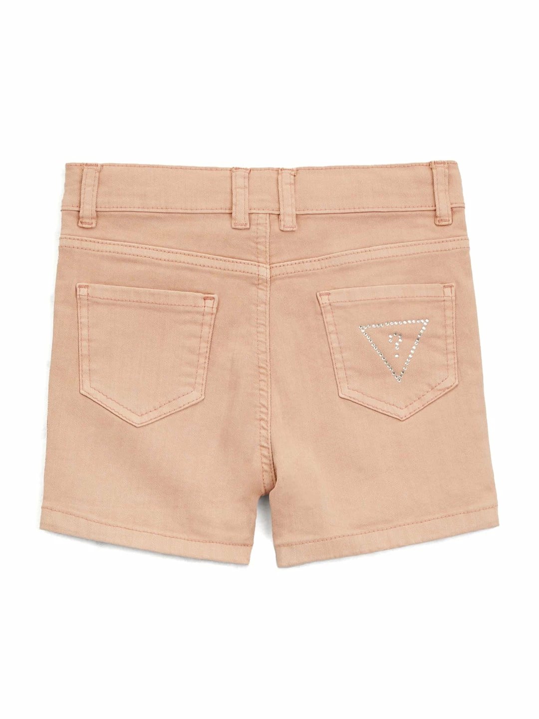 Cheapest ๐ Guess Factory Zahara Dyed Rhinestone Shorts (7-14) for kids ๐งจ - Image 2
