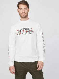 Top 10 ✔️ Guess Factory Eco Knox Logo Crewneck for men ❤️