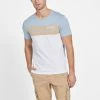 Deals 😉 Guess Factory Thom Color-Block Logo Tee for men 🌟