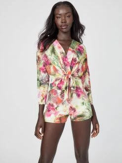 Top 10 ❤️ Guess Factory Gabriella Printed Romper for 👩 women ✨