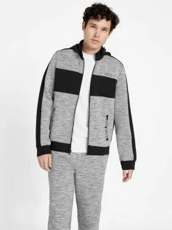 Hot Sale 😍 Guess Factory Benson Scuba Mock Neck Zip Jacket for men 🥰