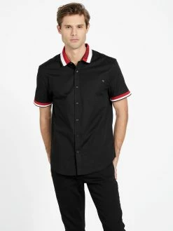 Top 10 👍 Guess Factory Miles Pocket 👕 Shirt for men ⭐