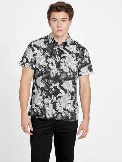 Best deal โ๏ธ Guess Factory Edwyn Floral ๐ Shirt for men ๐คฉ