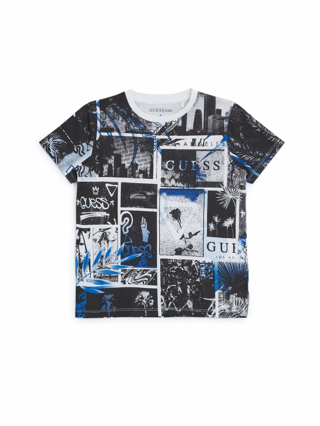 Flash Sale 💯 Guess Factory Ronan Collage Tee (7-16) for kids 🔥