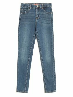 Budget ⌛ Guess Factory Simmone High Rise Skinny 👖 Jeans (7-16) for kids ✔️