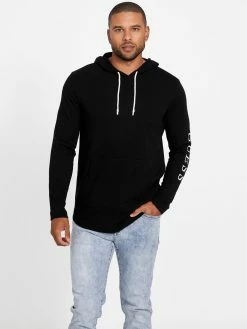 Best deal 🥰 Guess Factory Margo Waffle Hoodie for men 😍