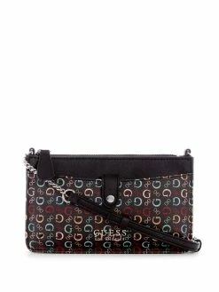 Best Sale ✔️ Guess Factory Jaslynn Colorful Logo Crossbody for 👩 women 😉