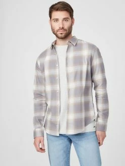 Best Sale ✔️ Guess Factory Gaja Checkered Plaid 👕 Shirt for men 🤩