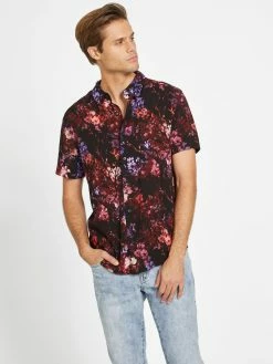 Best deal 🎉 Guess Factory Eco Dontos Floral 👚 Shirt for men 👍