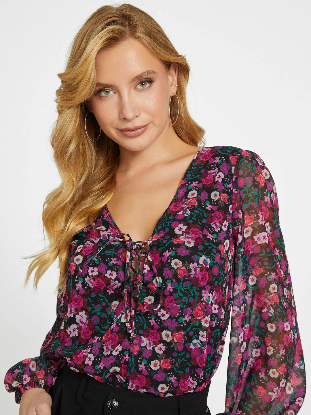 Wholesale 💯 Guess Factory Eco Jacky Long-Sleeve Bodysuit for 👩 women 👏 - Image 3