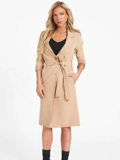 Deals 👍 Guess Factory Olicia Longline Jacket for 👩 women 🌟