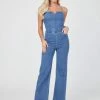 Best Pirce ⌛ Guess Factory Eco Brielle Denim Jumpsuit for 👩 women ⭐