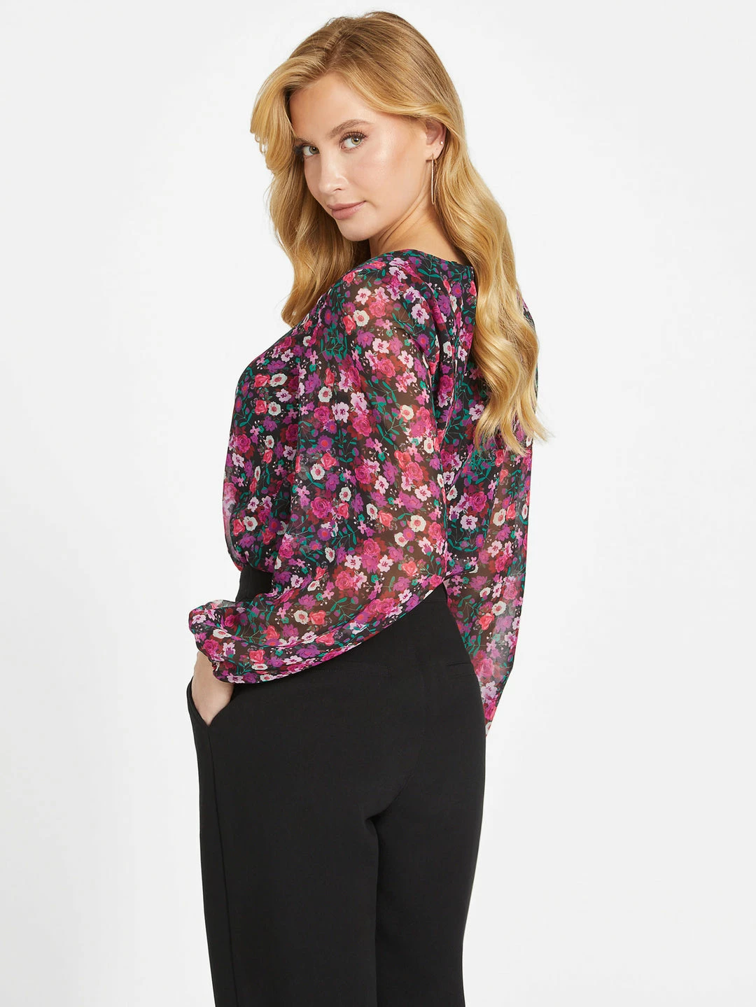 Wholesale 💯 Guess Factory Eco Jacky Long-Sleeve Bodysuit for 👩 women 👏 - Image 4