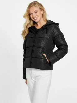 Coupon 💯 Guess Factory Eco Denice Puffer Jacket for 👩 women ✨