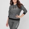 Deals 🔔 Guess Factory Rahim Marled Logo Hoodie for 👩 women 🥰