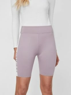 Hot Sale 🔔 Guess Factory Xolani Logo Biker Shorts for 👩 women 😉