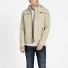 Budget 😀 Guess Factory Preston Faux-Suede Moto Jacket for men ❤️