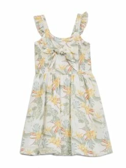 Cheapest 🔔 Guess Factory Frenchie Floral 👗 Dress (7-14) for kids 👍