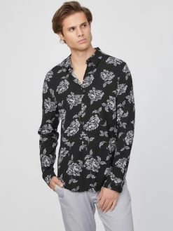 Brand new 🌟 Guess Factory Ember Floral Printed 👕 Shirt for men 🔥