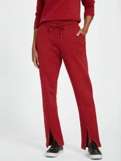 Best Sale 🎉 Guess Factory Tabitha Split Hem Logo Pants for 👩 women 🥰