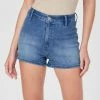 Outlet 🛒 Guess Factory Eco Novalita High-Rise Denim Shorts for 👩 women ✨