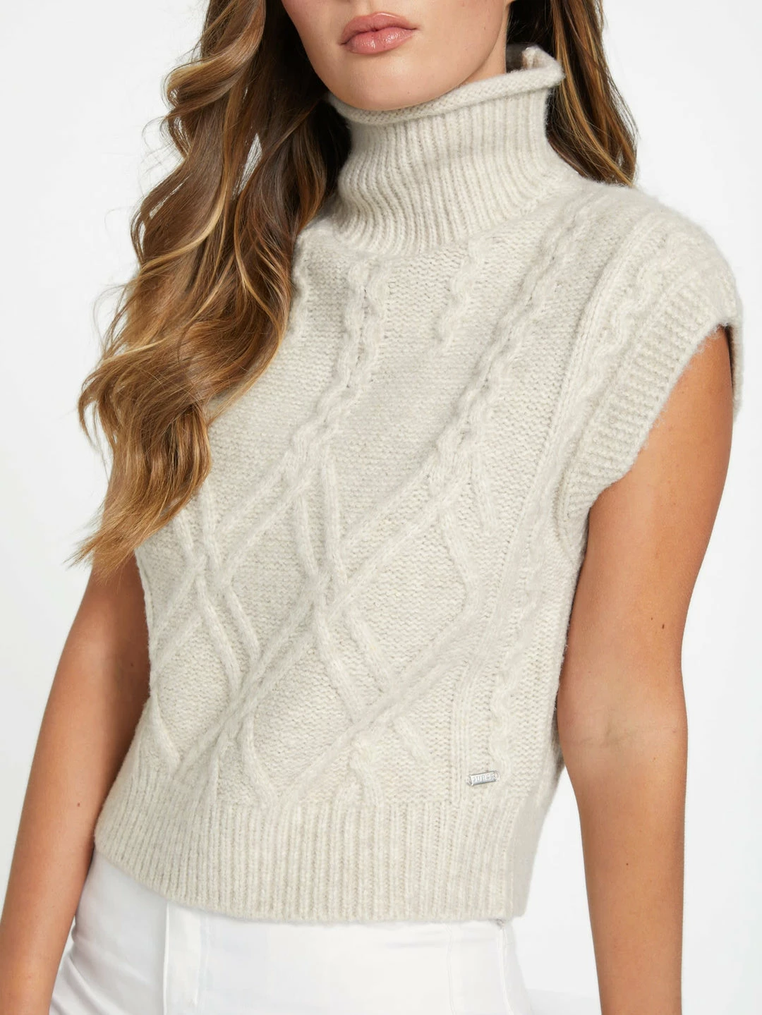 Best reviews of ⭐ Guess Factory Quest Wool-Blend Vest for 👩 women 🌟 - Image 4