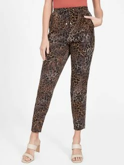 Best Sale 💯 Guess Factory Fadey Animal Printed Pant for 👩 women 😉