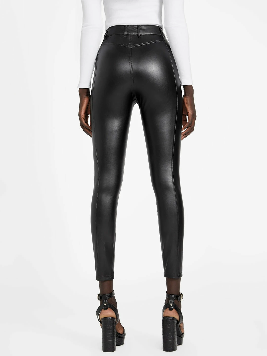 Coupon 😉 Guess Factory Pauline Faux-Leather Pant for 👩 women 🔔 - Image 4