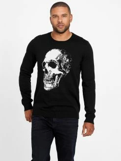 Promo 🤩 Guess Factory Leander Crewneck Sweater for men ❤️