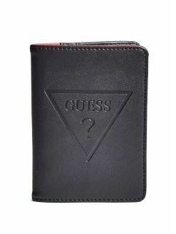 Brand new 🔔 Guess Factory Logo Embossed Passport Case for 👩 women 😀