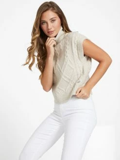 Best reviews of ⭐ Guess Factory Quest Wool-Blend Vest for 👩 women 🌟