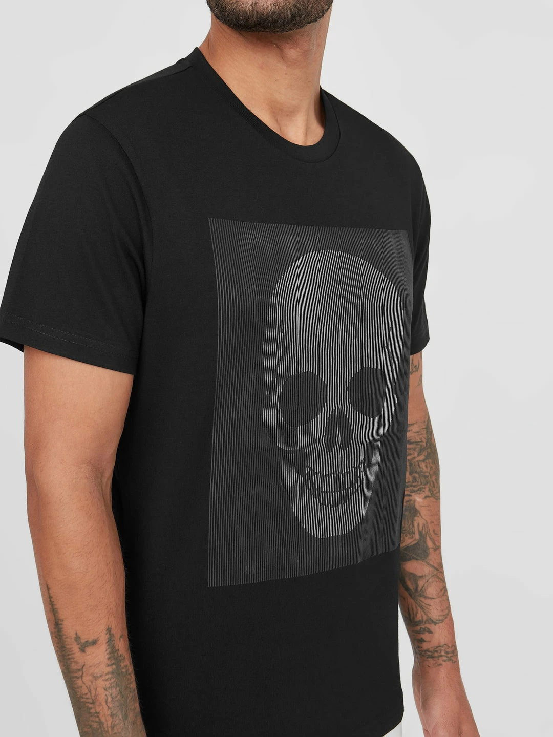 Budget ✨ Guess Factory Buckler Skull Tee for men 😀 - Image 5
