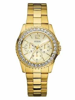 Cheap 😀 Guess Factory Gold-Tone Multifunction ⌚ Watch for 👩 women ✨