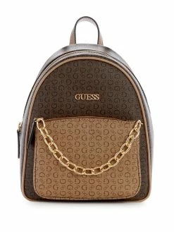 Best Sale 👍 Guess Factory Ellison 🎒 Backpack for 👩 women 🔥
