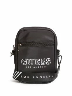 Budget ๐ Guess Factory Logo Nylon Crossbody for ๐ฉ women ๐