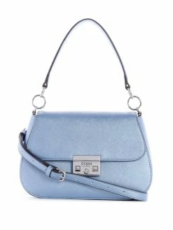 Best Pirce 🤩 Guess Factory Giana Metallic Crossbody for 👩 women ⭐
