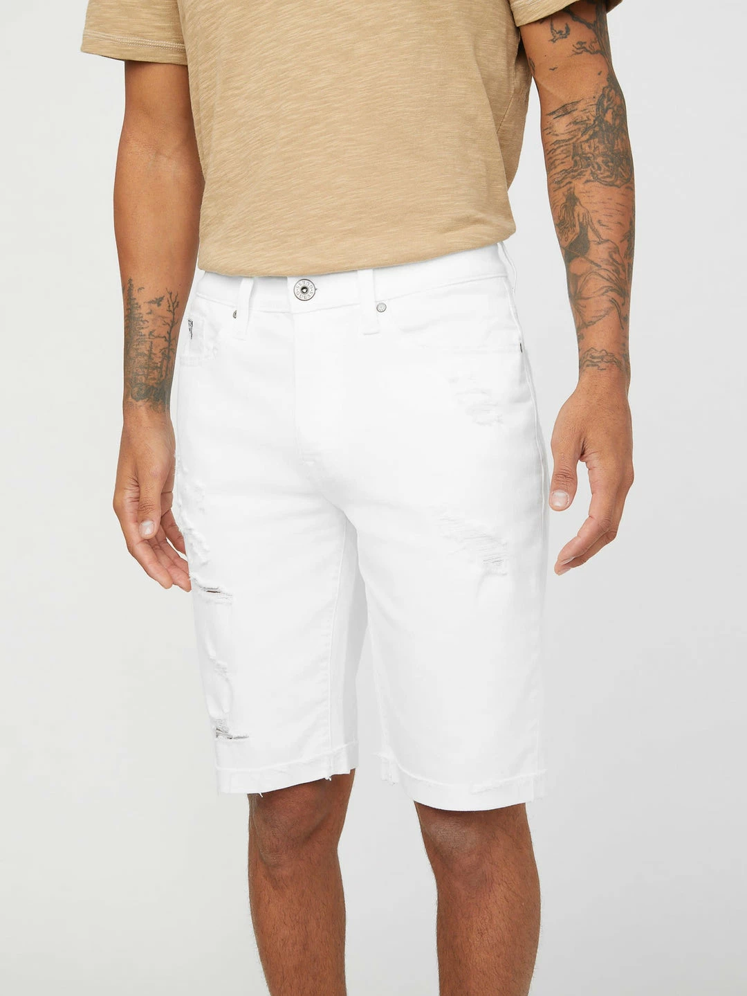 New ๐ Guess Factory Abby Denim Shorts for men ๐งจ