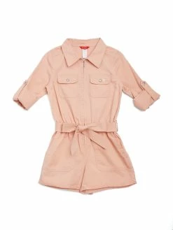 Budget ❤️ Guess Factory Desert Denim Romper (7-14) for kids 😀