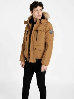 Cheap 🛒 Guess Factory Dustin Puffer Jacket for men 😍